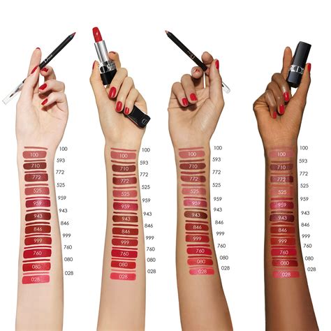 dior リップライナー|dior lip liner color chart.